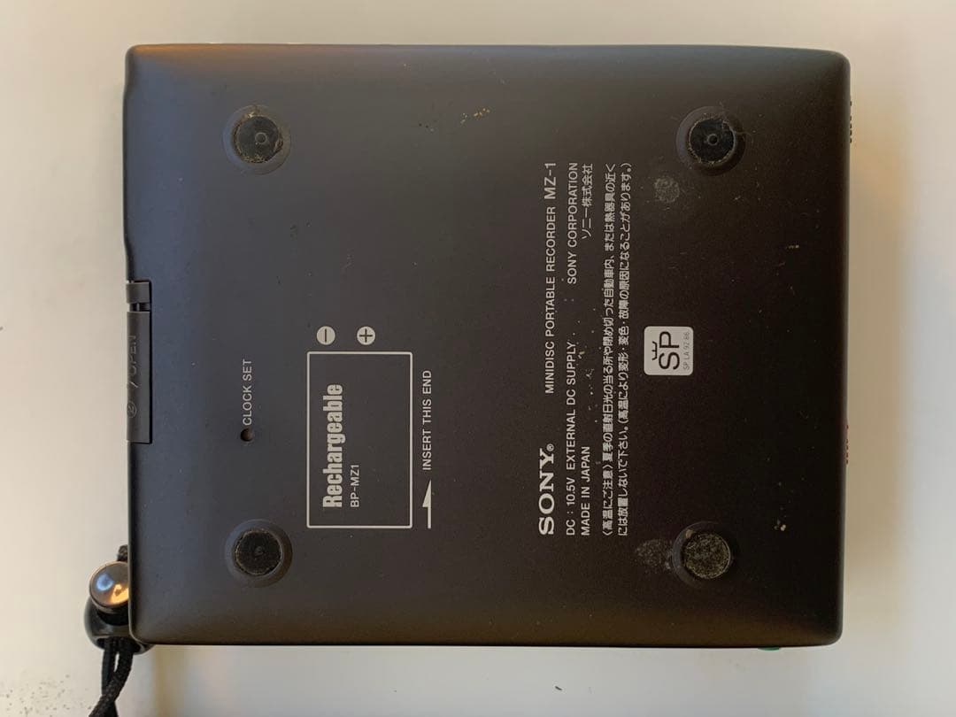 SONY MD Walkman MZ-1 ポータブルミニディスクレコーダー