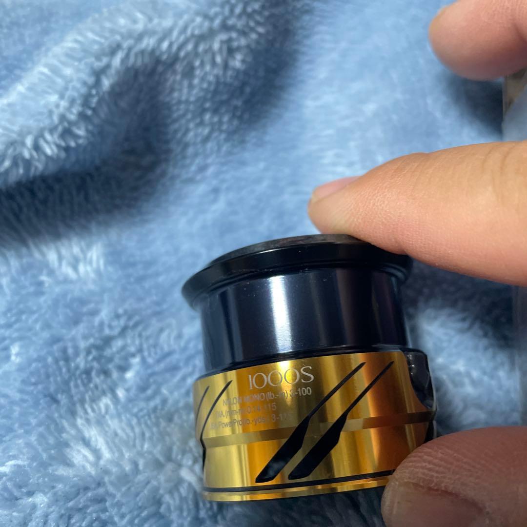 ヴァンキッシュ FW1000s 純正スプール　バリバスPEおまけ付き