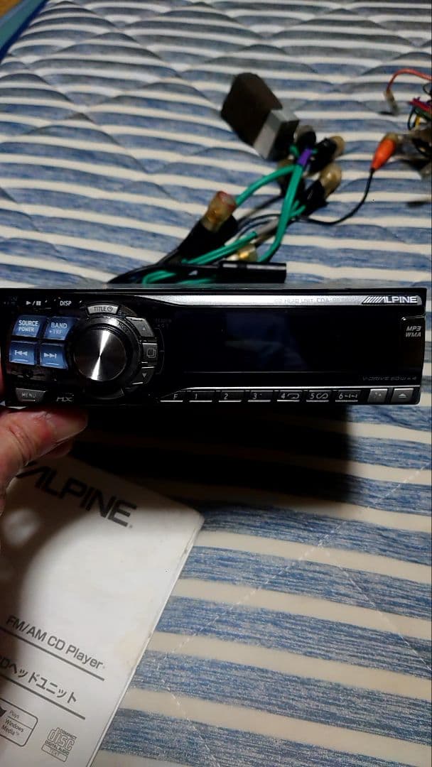 値下げ　希少　アルパイン　ＣＤＡ-９８３５J 稼動品