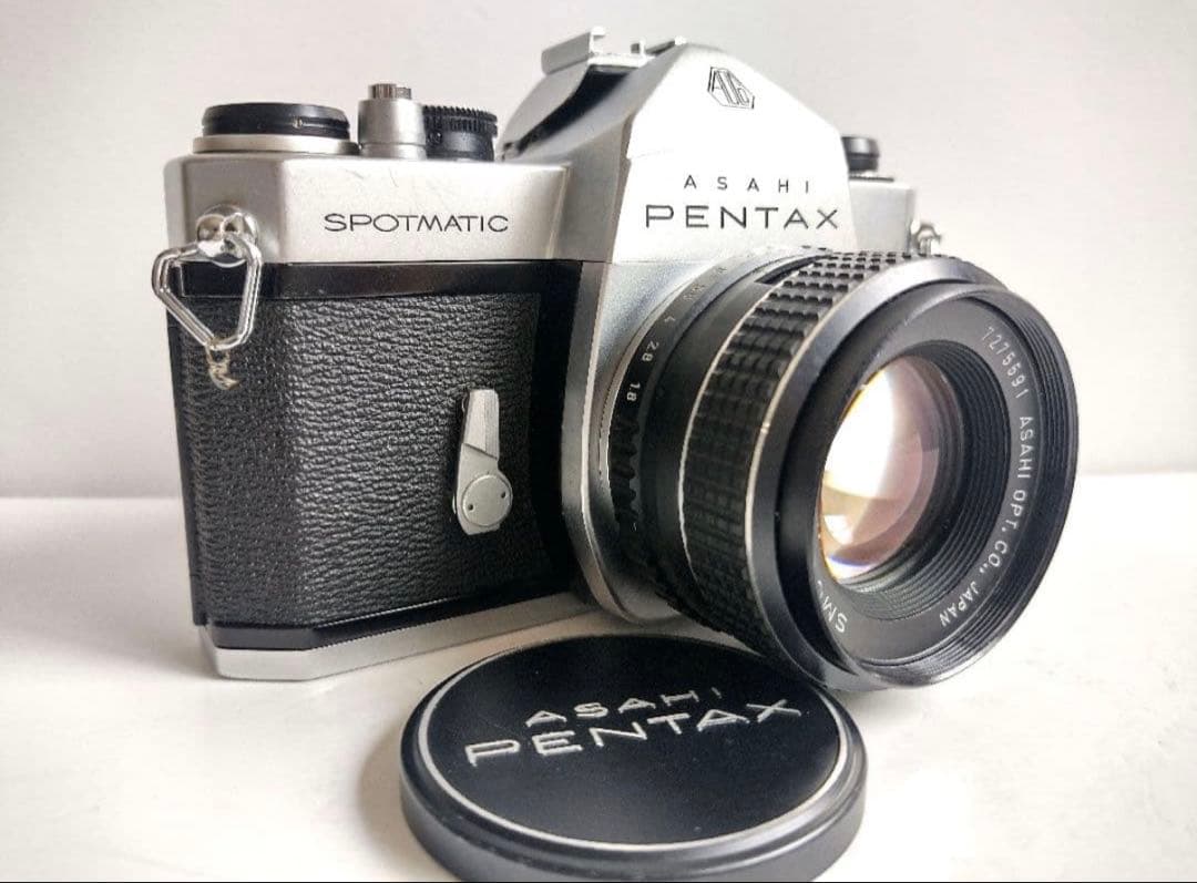 104【匿名配送】 ペンタックス SP 一眼レフ フィルムカメラ 露出計OK