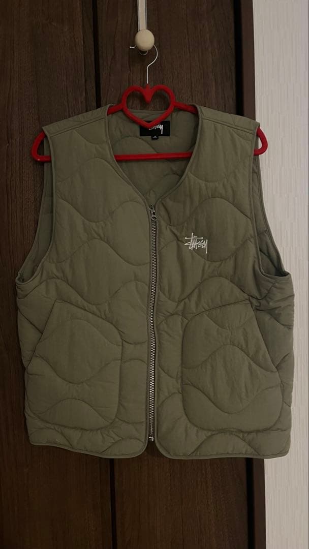 Stussy キルティングベスト