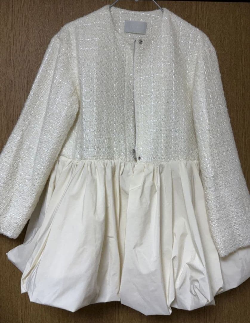 セルフォード　タフタコンビツイードブルゾン　コート　ジャケット