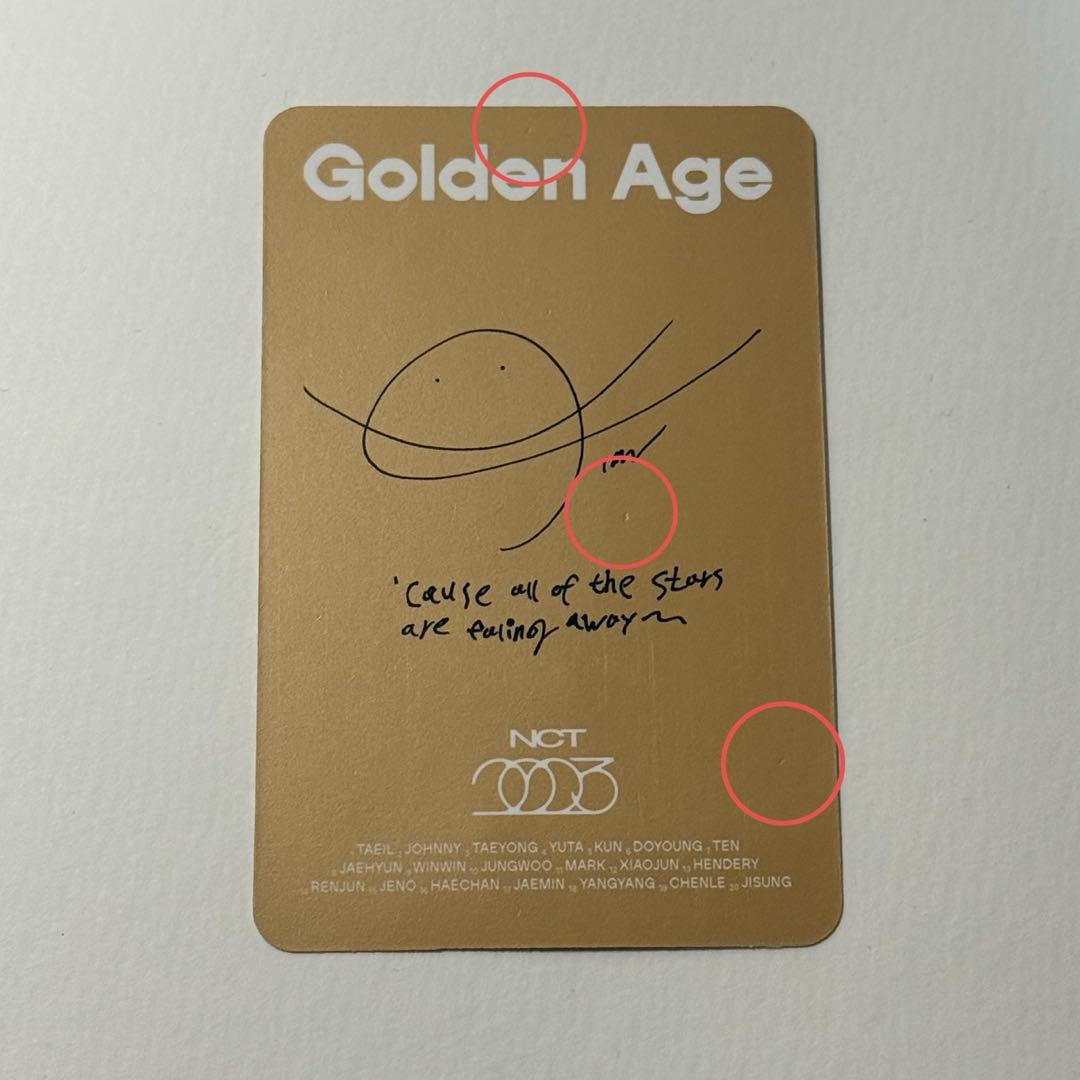 nct dream ドリム golden age japan チソン トレカ