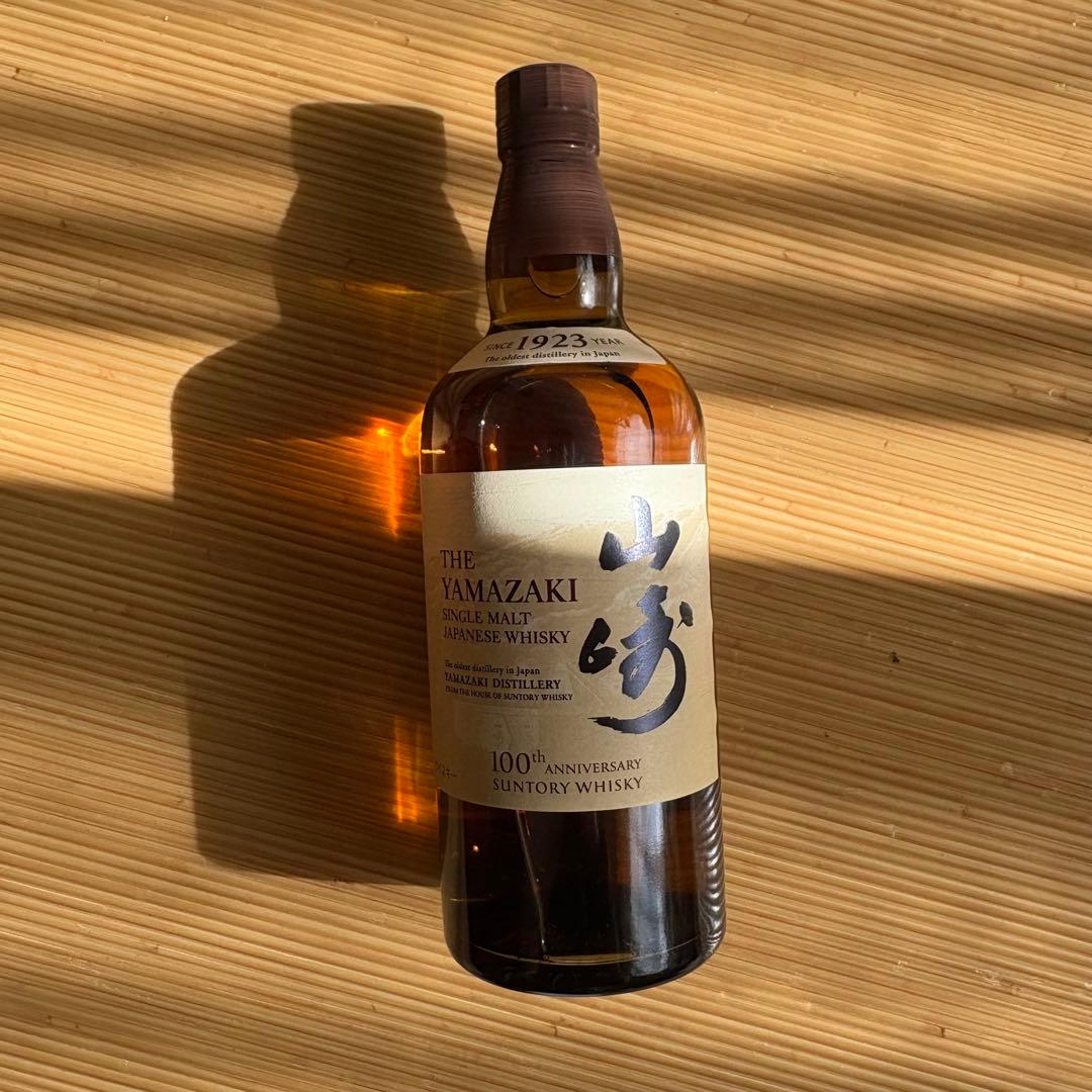 山崎 シングルモルトウイスキー 700ml 100周年記念