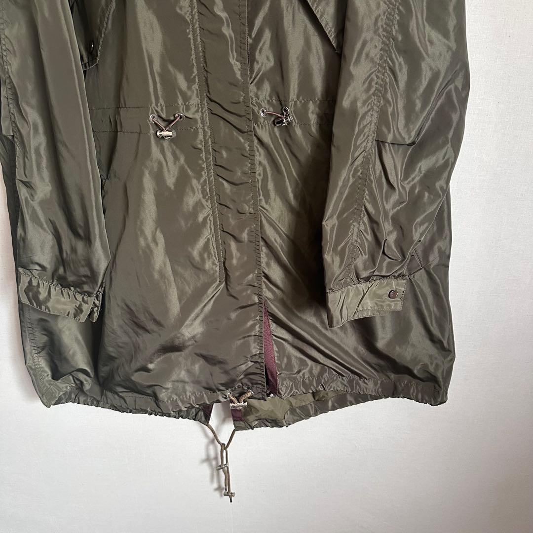 〈 MONCLER 〉Nylon Long Hooded Spring