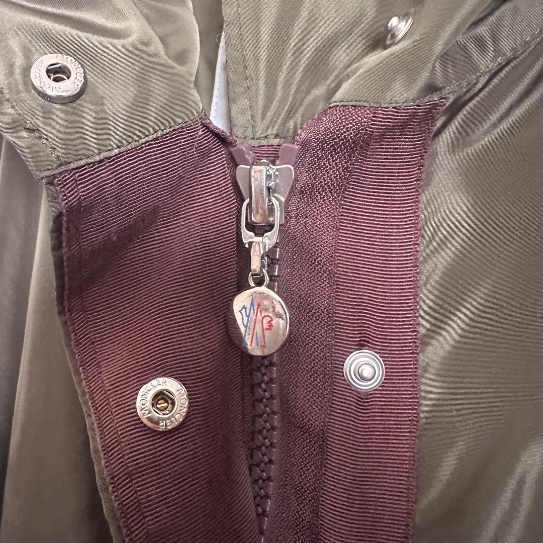 〈 MONCLER 〉Nylon Long Hooded Spring