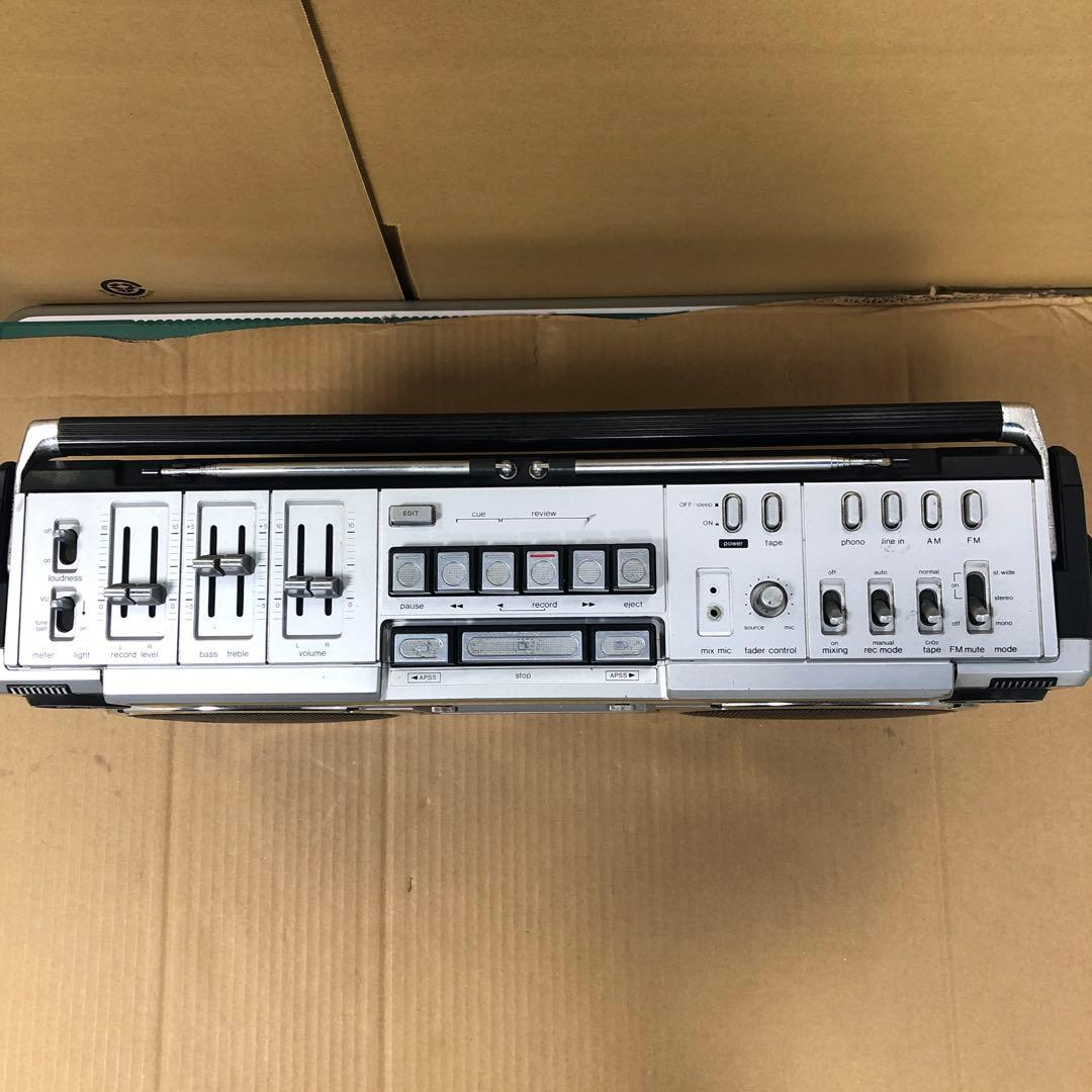 SHARP GF-303ST ラジカセ レトロ シャープ ジャンク