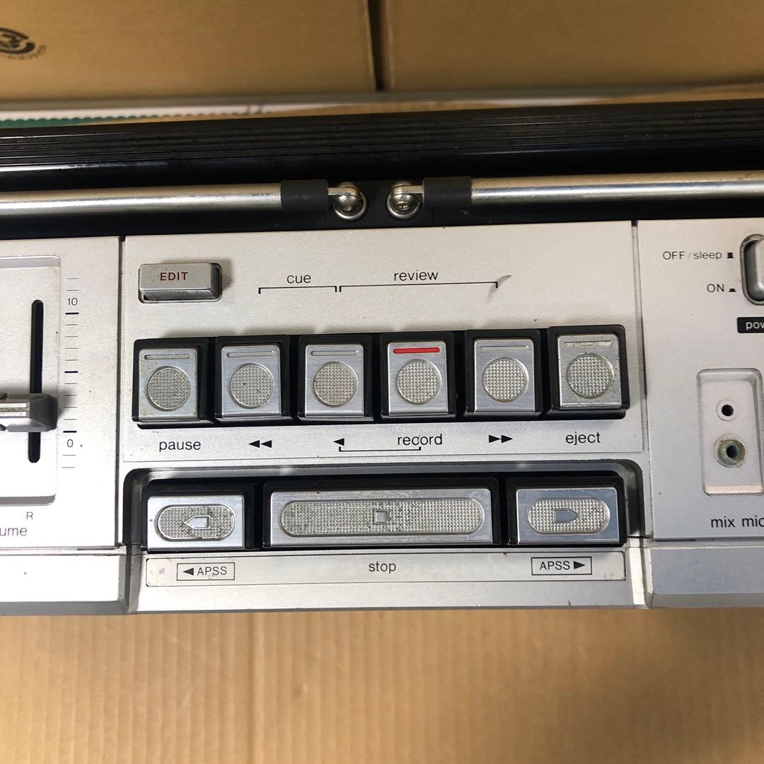 SHARP GF-303ST ラジカセ レトロ シャープ ジャンク