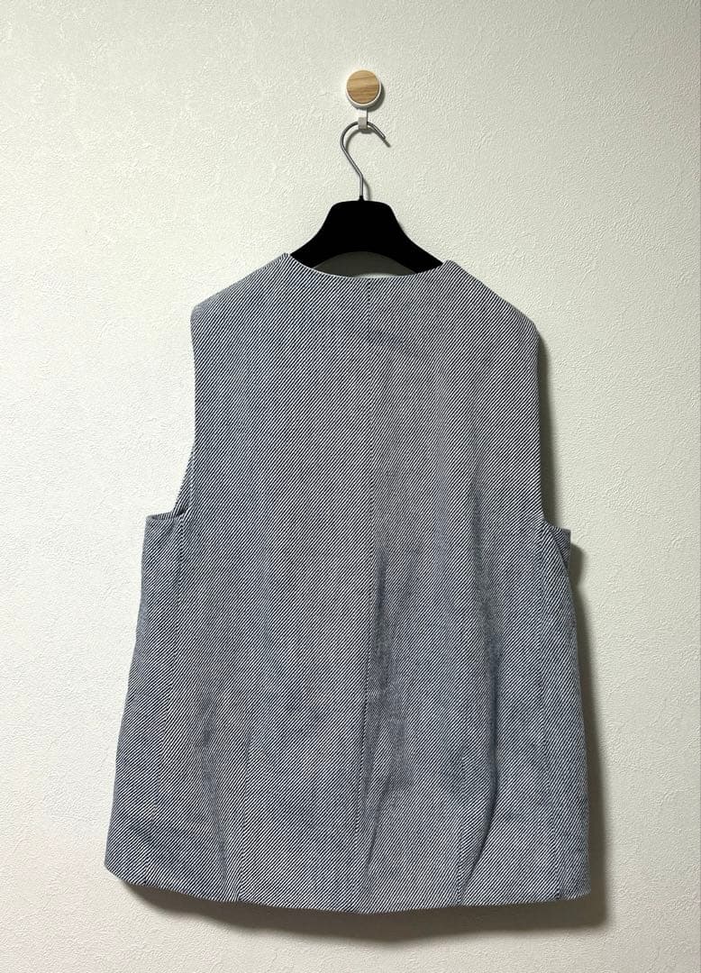 VERMEIL par iena フランス綾ツイードジレ