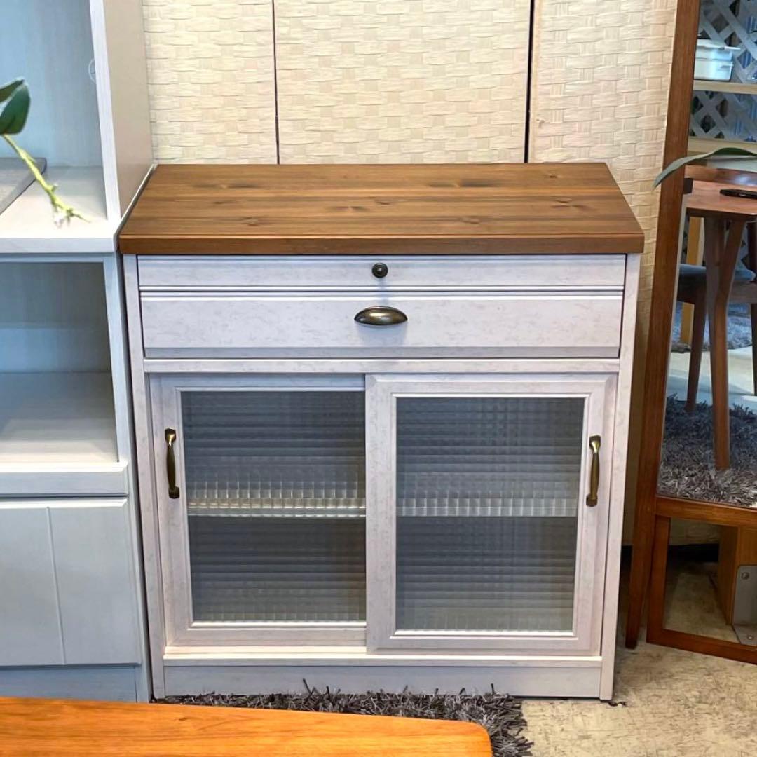 【美品】アンティーク調　キッチンカウンター　B-company 愛知県　あま市