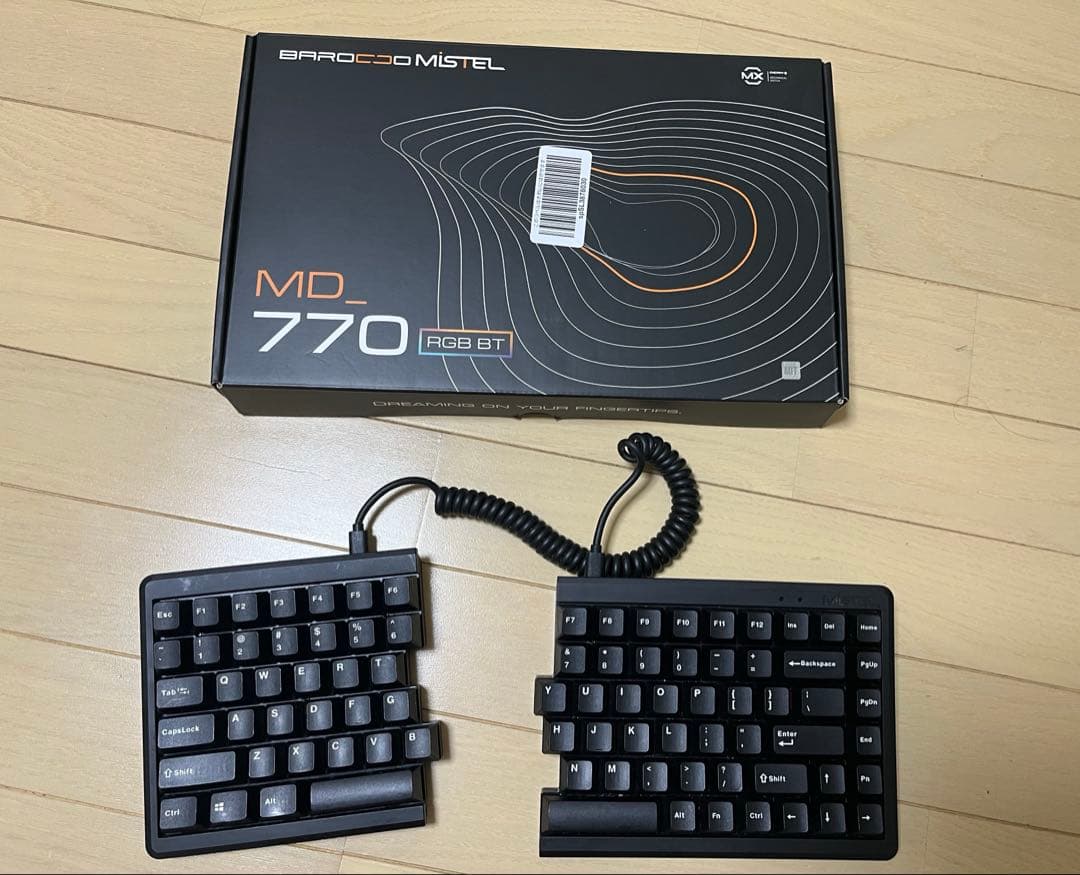 Mistel Barocco MD770 RGB BT 静音赤軸 US配列