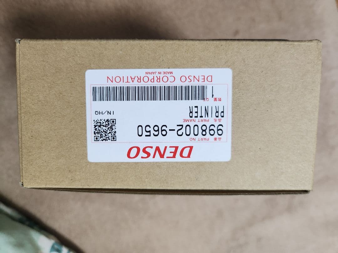 デンソー ETC車載プリンタ XP-650 本体(未使用箱付)⑥