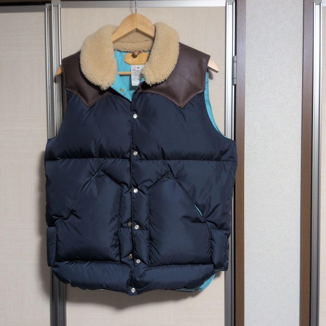 ロッキーマウンテンフェザーベッド　ダウンベスト 中古美品 サイズ40