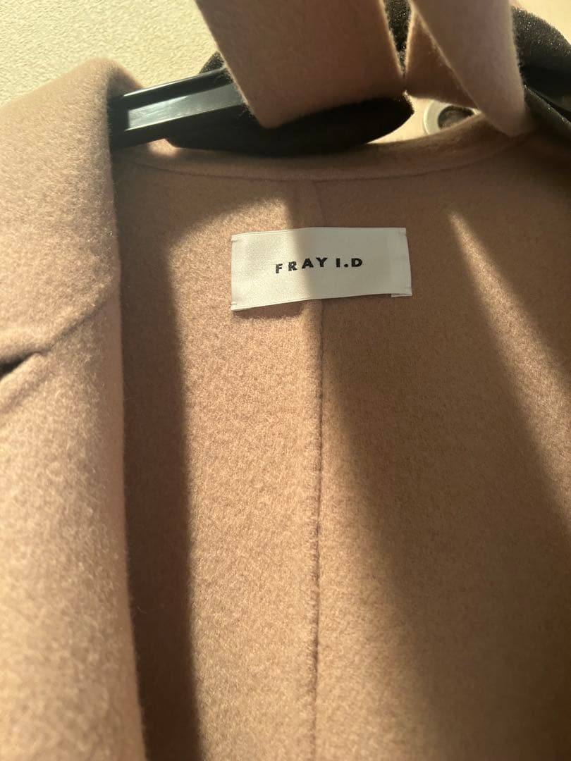 【完売商品】ウールリバーミドルAラインコート　CML fray i.d