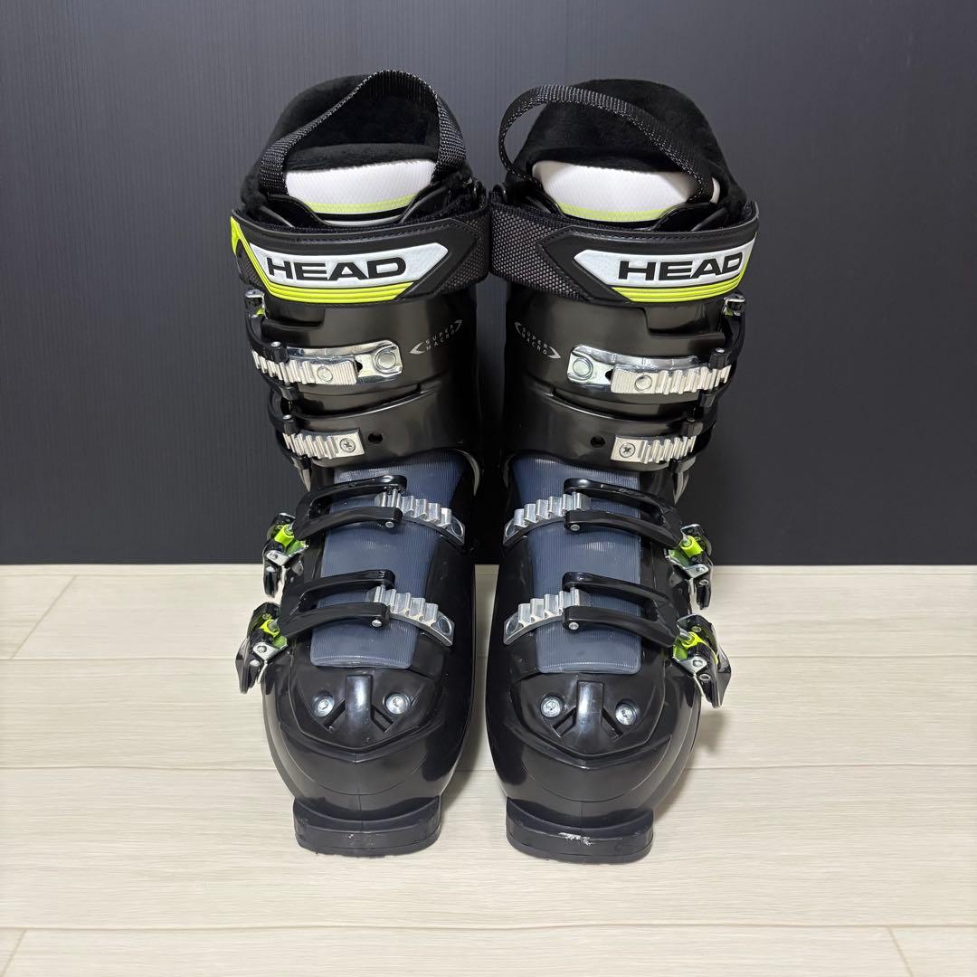 【良品】HEADヘッド CARVE スキーブーツ 黒ブラック26.0〜26.5