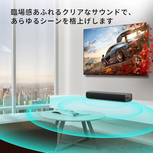 HolyCrab サウンドバー Bluetooth5.3テレビ スピーカー K*