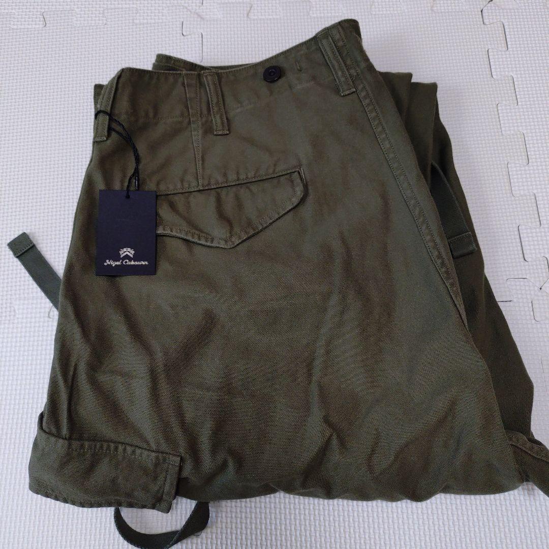 ナイジェルケーボン カーゴパンツ　34　日本製　軍パンアメリカ軍アーミーARMY