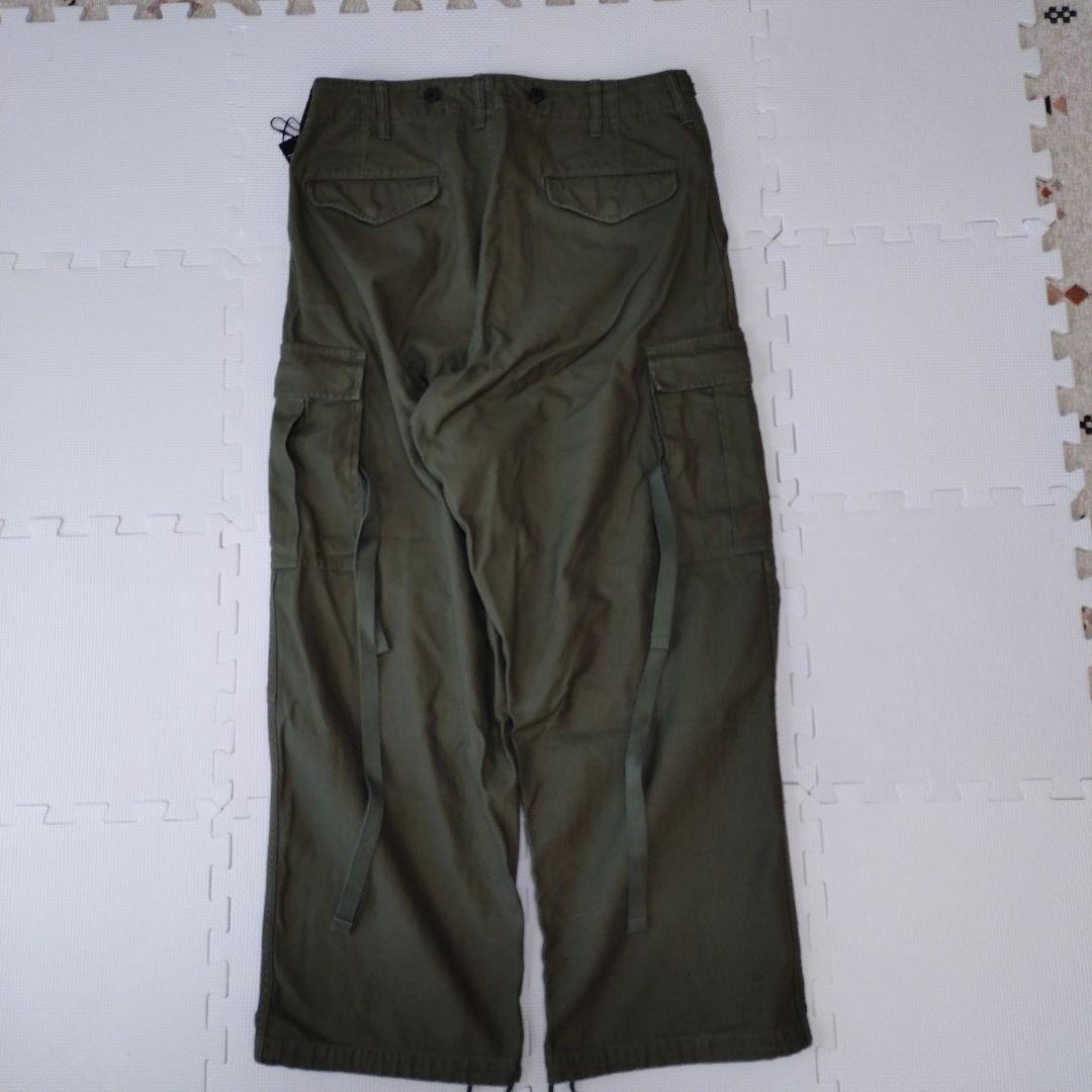 ナイジェルケーボン カーゴパンツ　34　日本製　軍パンアメリカ軍アーミーARMY