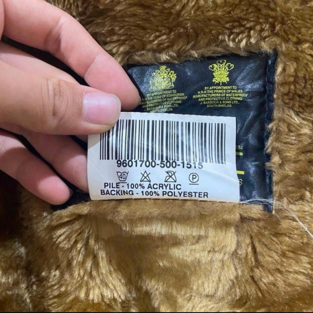 【90s】B6 Barbour ファーベスト C42 古着ベスト イングランド製