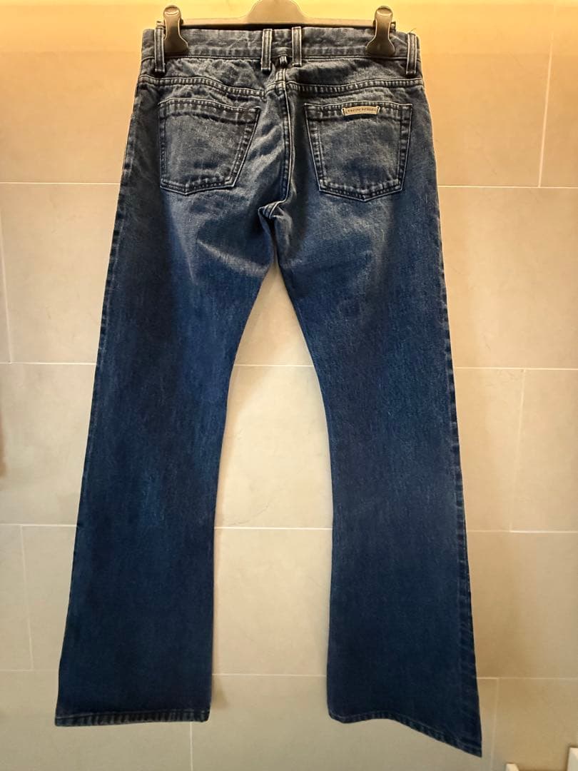新品未使用 CHROME HEARTS クロムハーツ フレアデニムパンツ 34