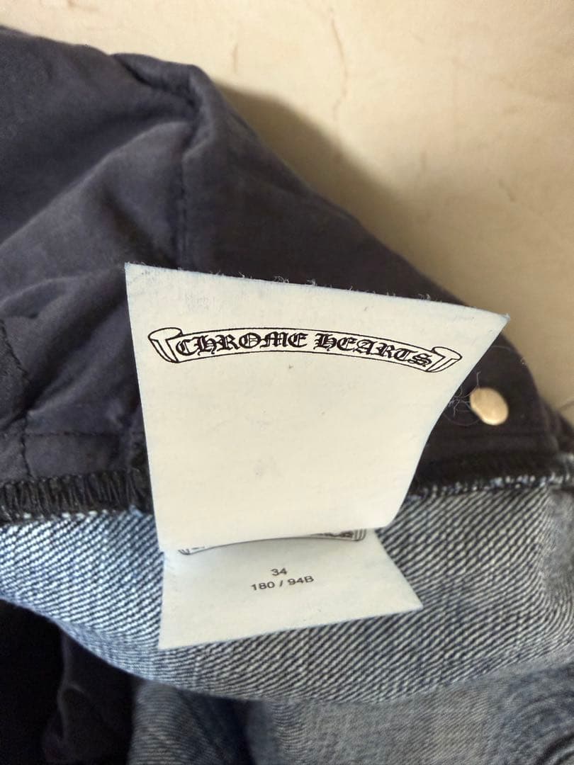 新品未使用 CHROME HEARTS クロムハーツ フレアデニムパンツ 34