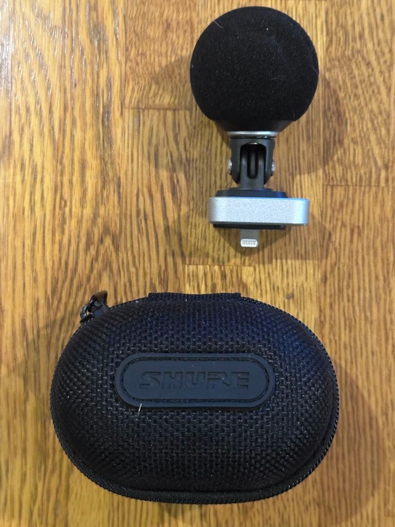 Shure MV88 Lightningマイクロフォン 収納ケース付き