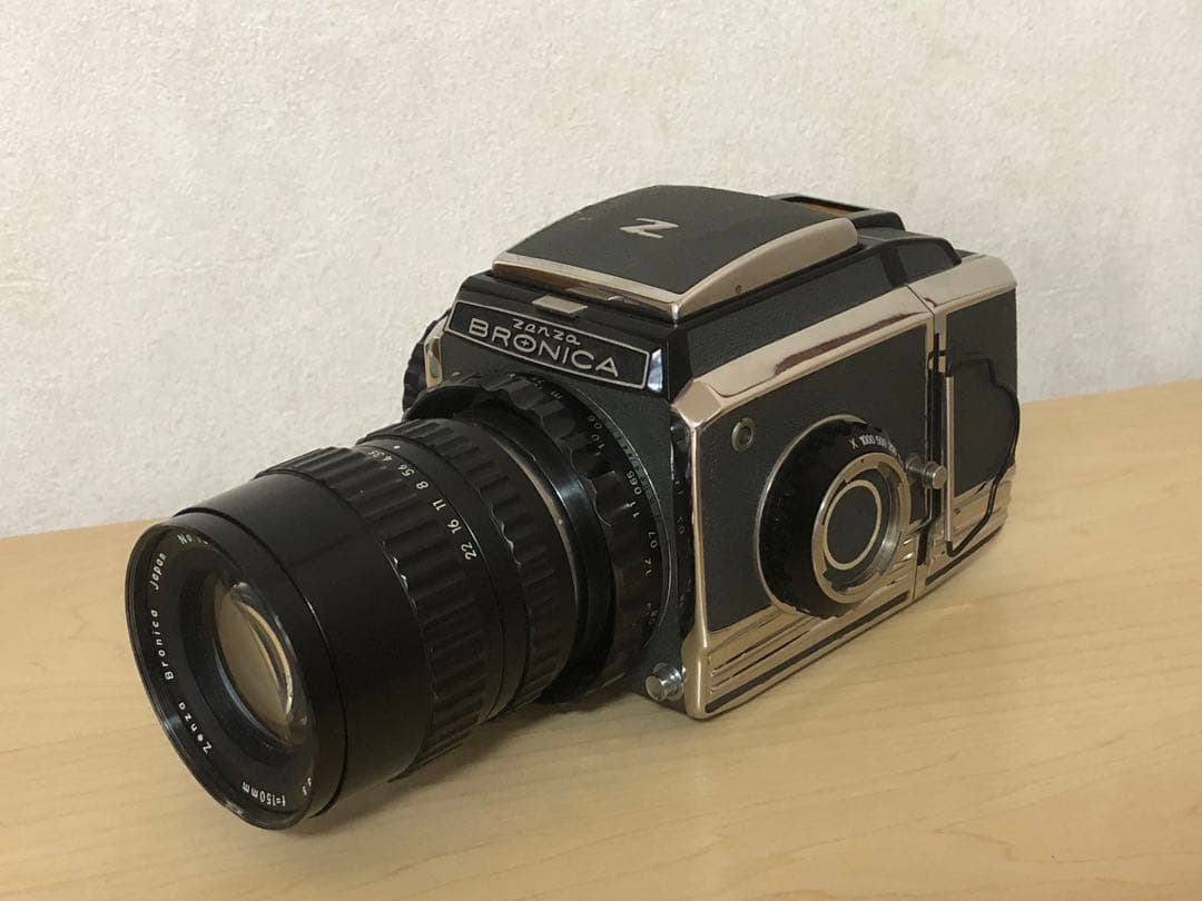ZENZA BRONICA S2 ブラック 6×6 中判カメラ ジャンク品