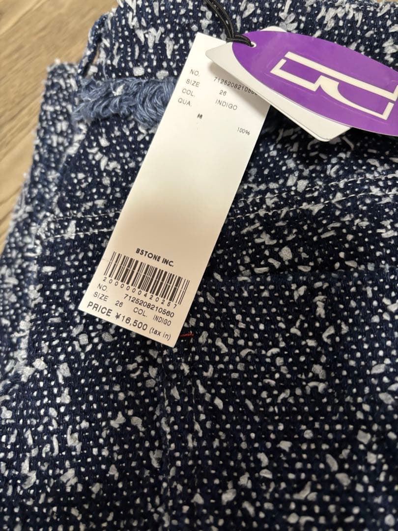 ELCHELE ★ LAWN BUMPY E69 DENIM26サイズ未使用品