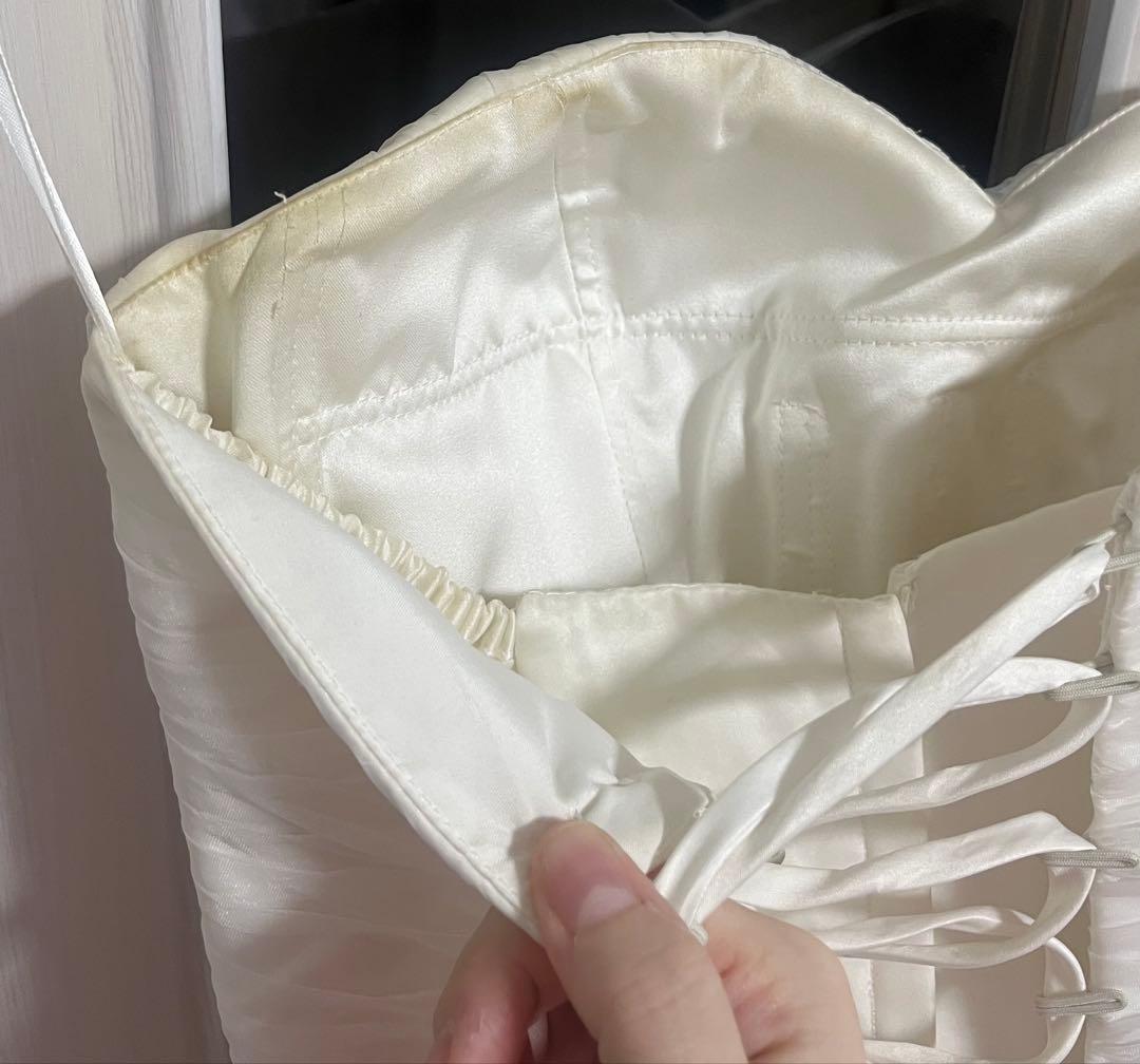 【値下げしました！Sサイズ】ウエディングドレス　プリンセス/A ライン