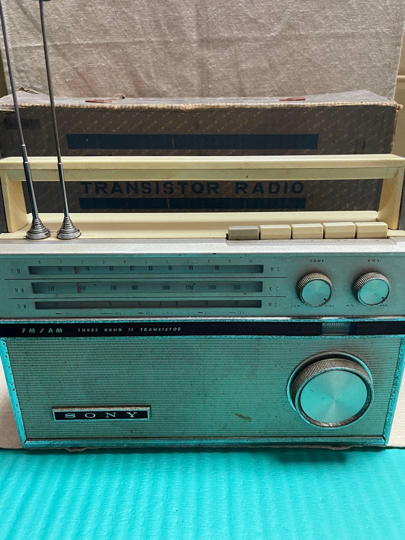 SONY 昭和39年販売　トランジスタラジオ　TFM116J