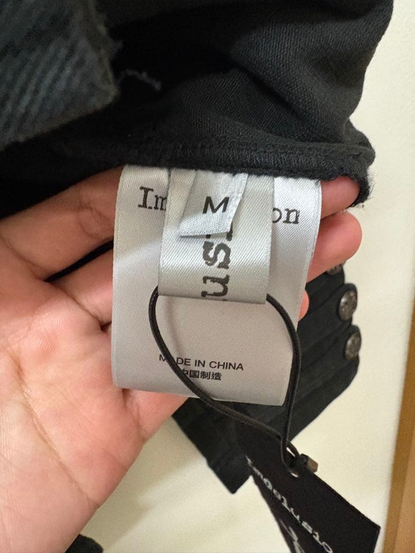 Imdelusionライダースジャケット ナポレオンジャケット y2k