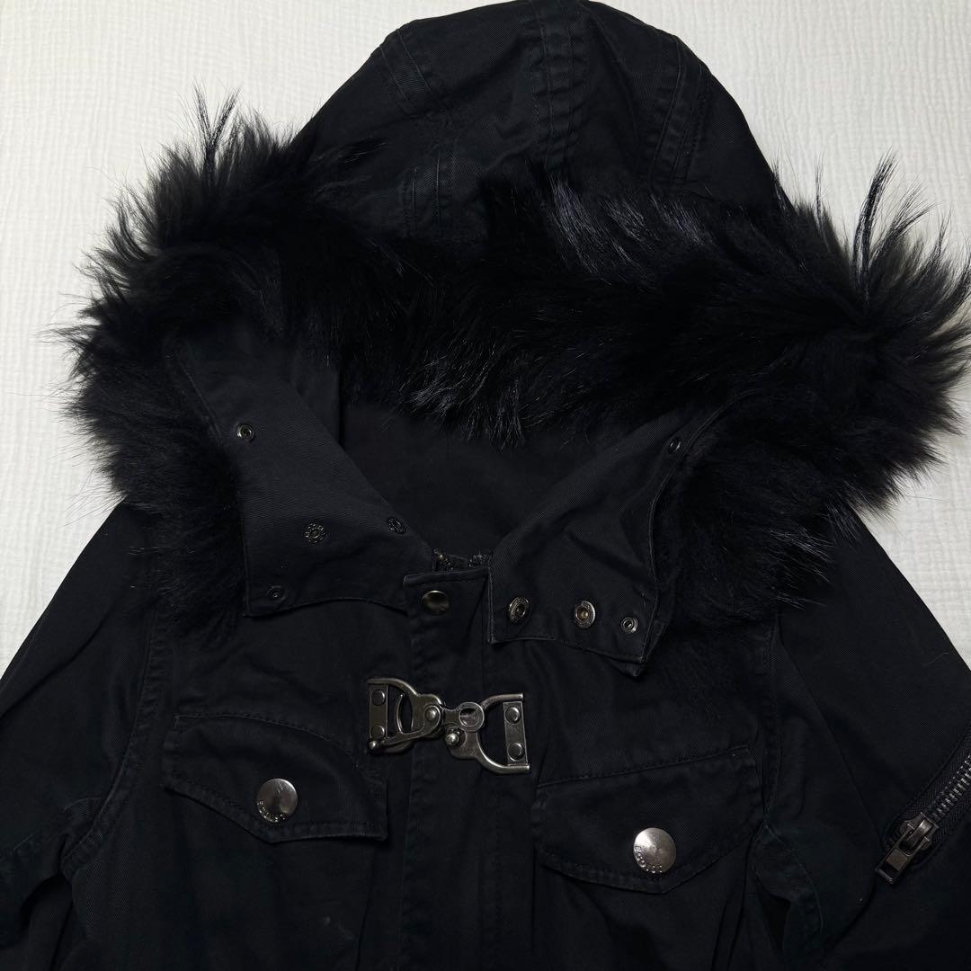 00s archive モッズコート ファー 平成ギャル グランジ ゴシック