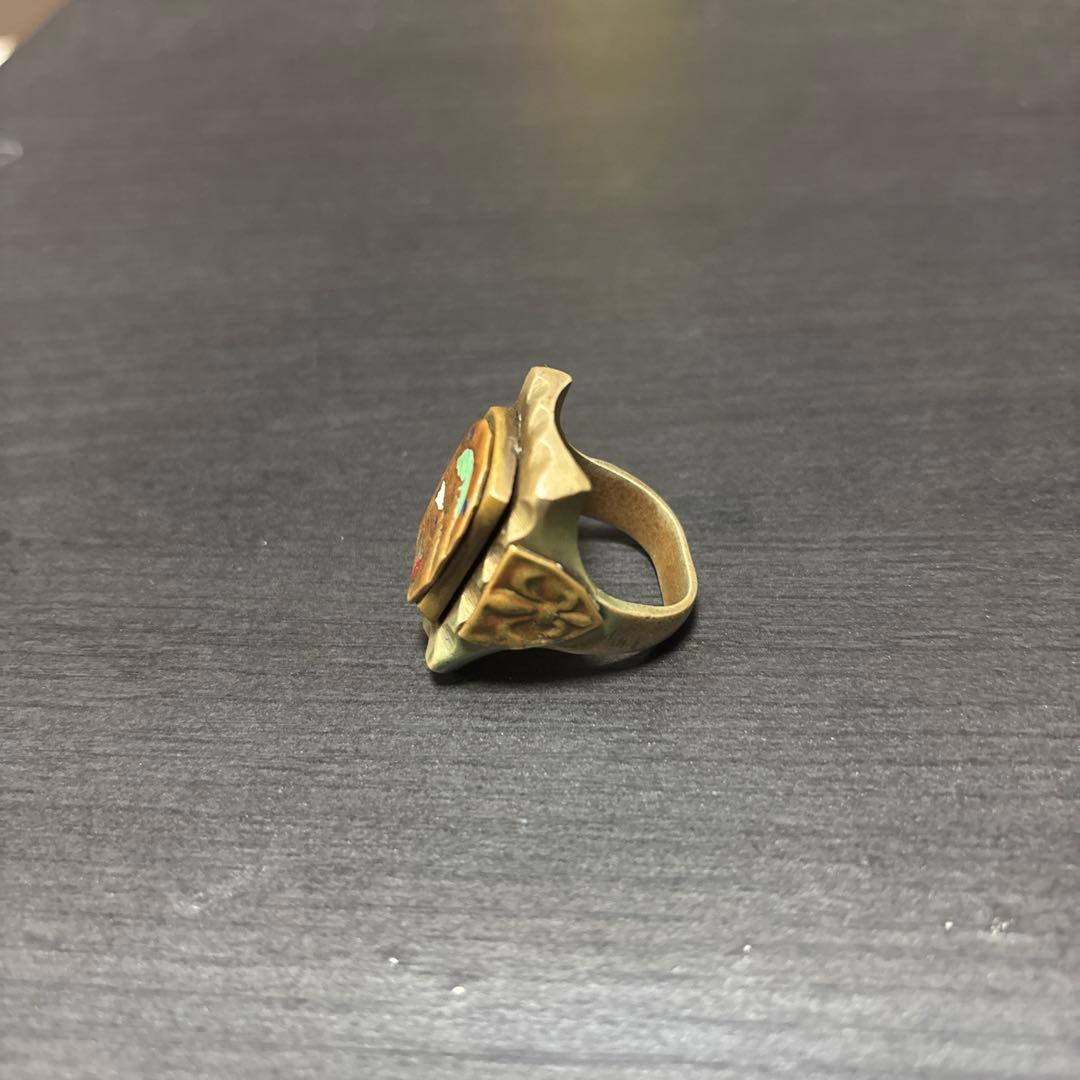 40s 50s ヴィンテージ メキシカンリング 馬 バイカー ファイトリング