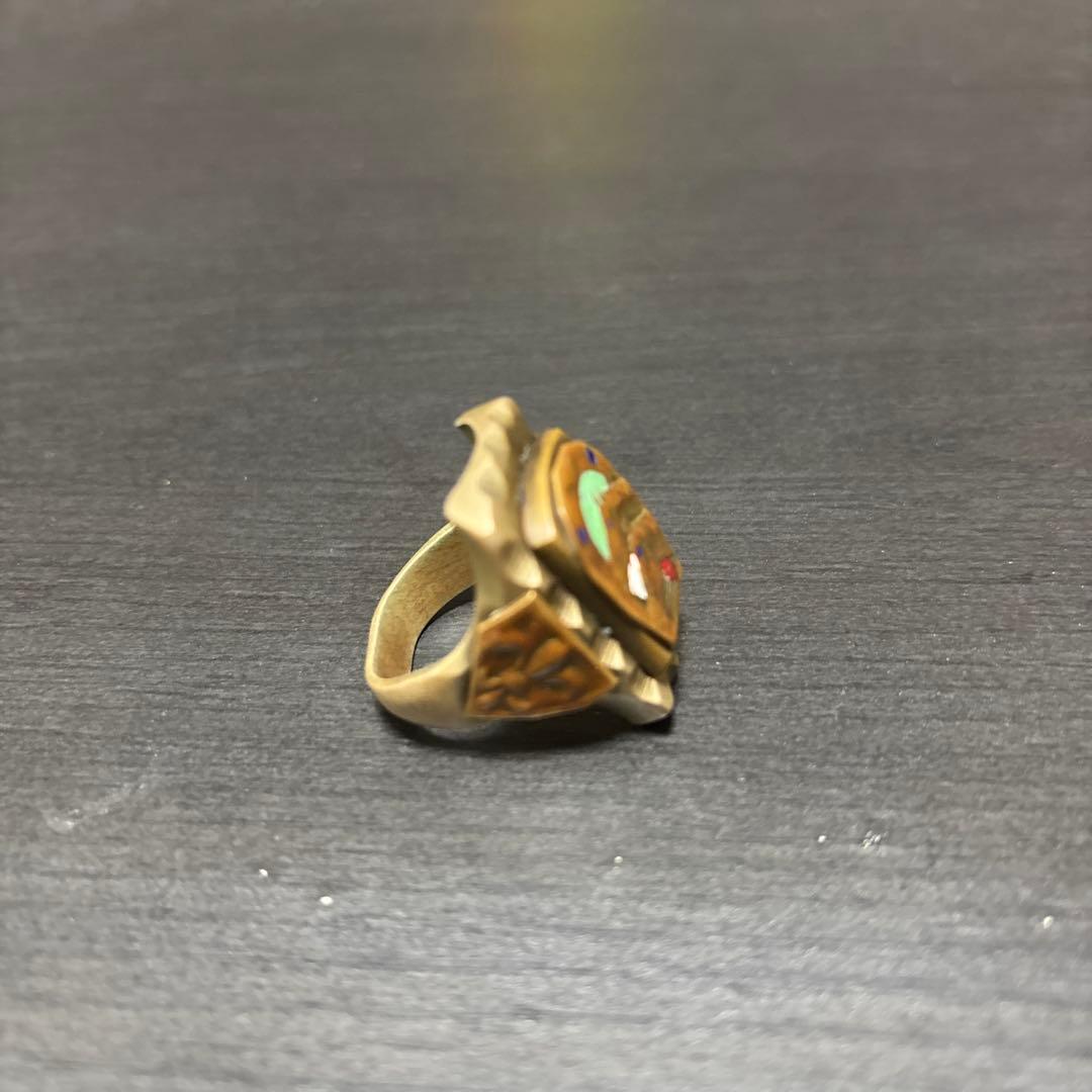 40s 50s ヴィンテージ メキシカンリング 馬 バイカー ファイトリング