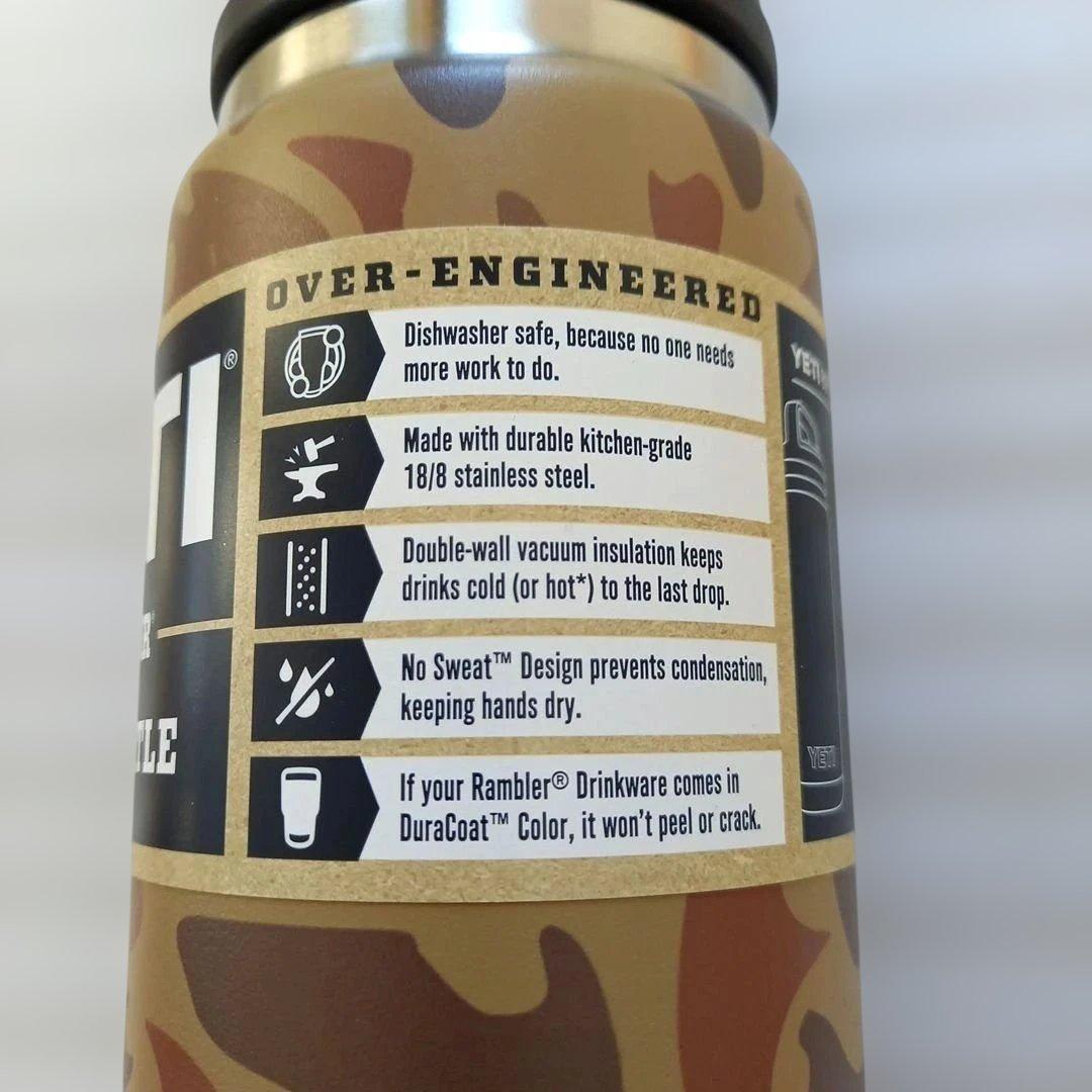 【新品】YETI RAMBLER 26oz ボトル