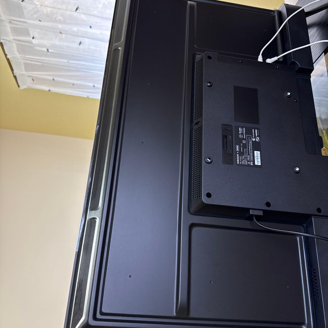 ORION 43V型　43型 4Ｋ対応 液晶テレビ 2024年製64,990円