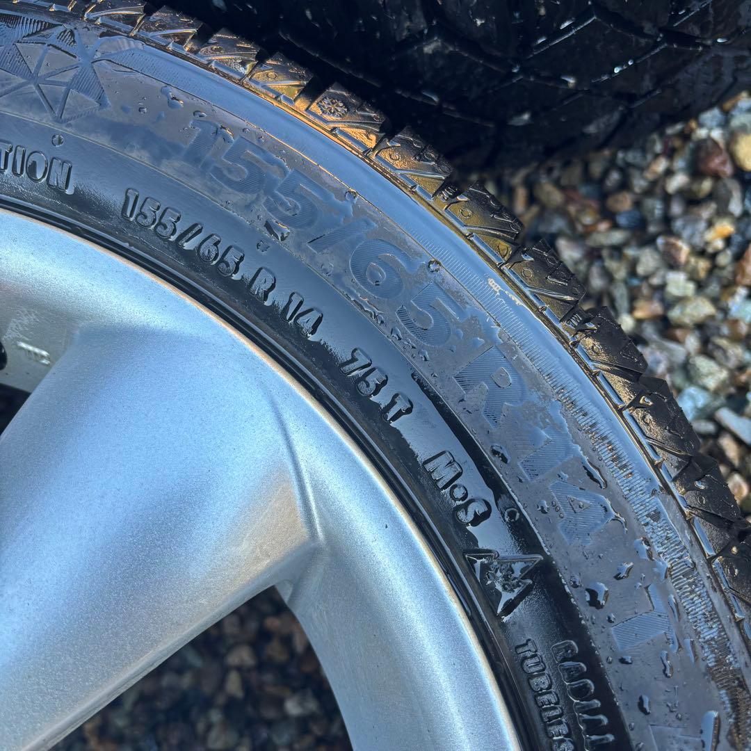 155/65R14 スタッドレス 4本セット