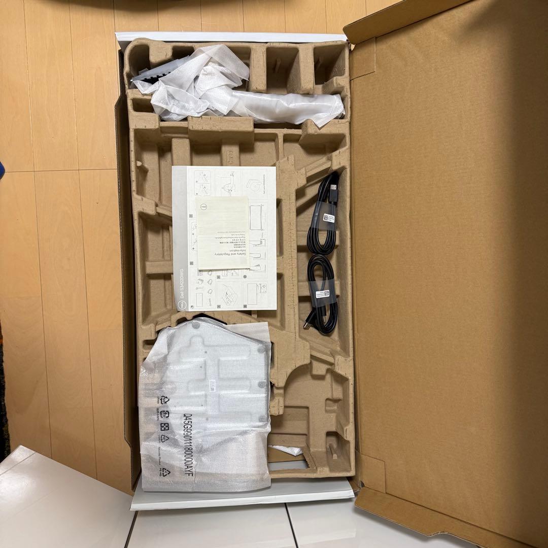 Dell S3422DWG 34インチ 湾曲 ウルトラワイドモニター