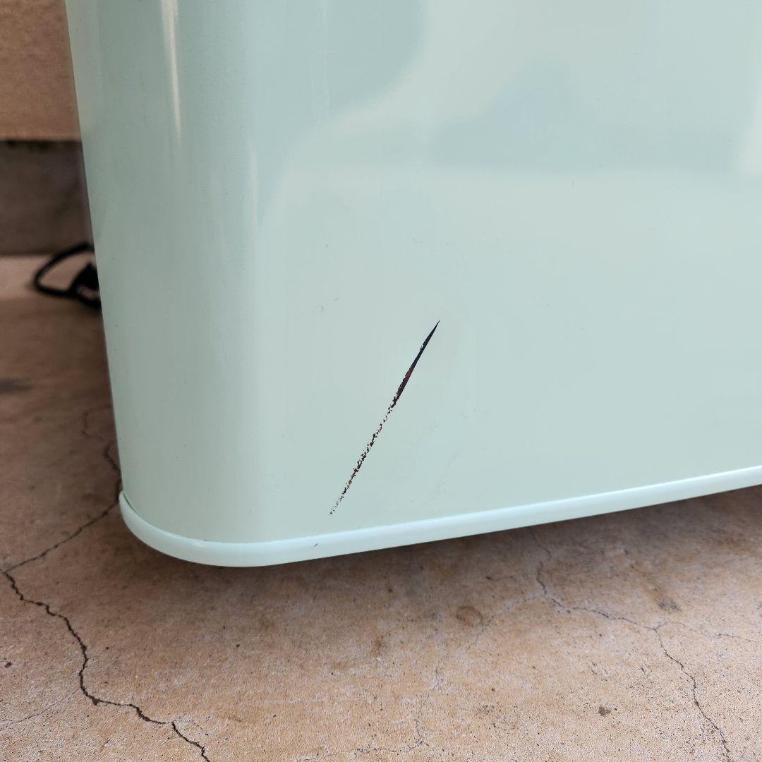 アイリス　2024年製　レトロ冷蔵庫　81L ライトグリーン