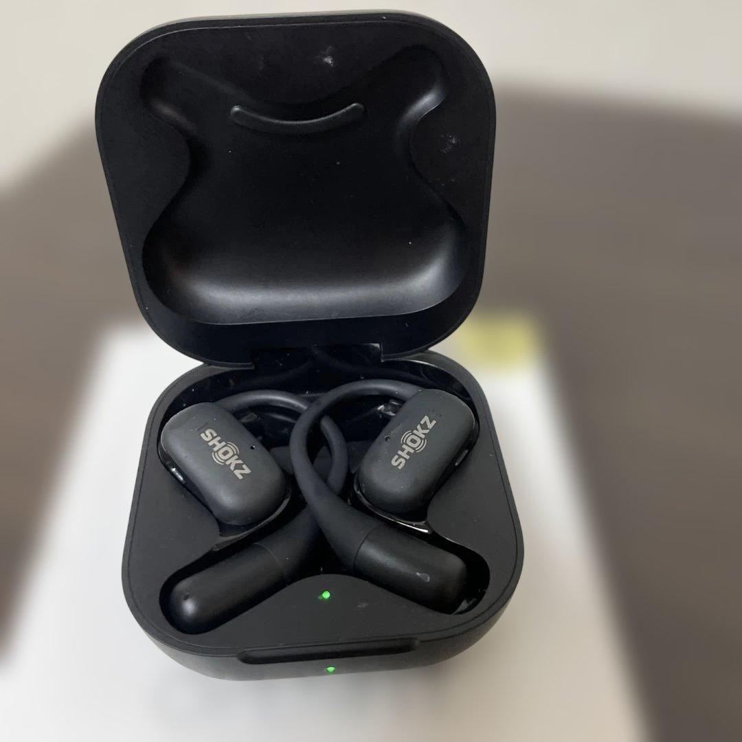 SHOKZ ワイヤレスイヤホン ブラック