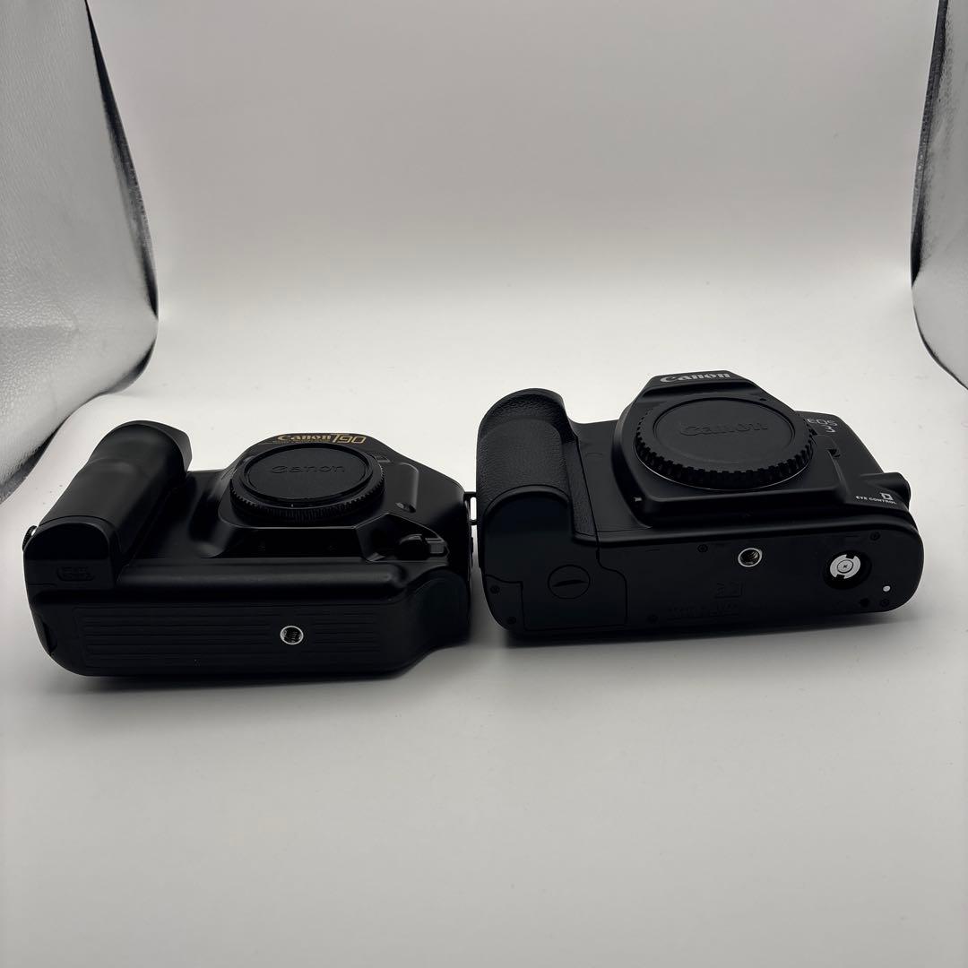 ジャンク品のCanon EOS 3 + T90