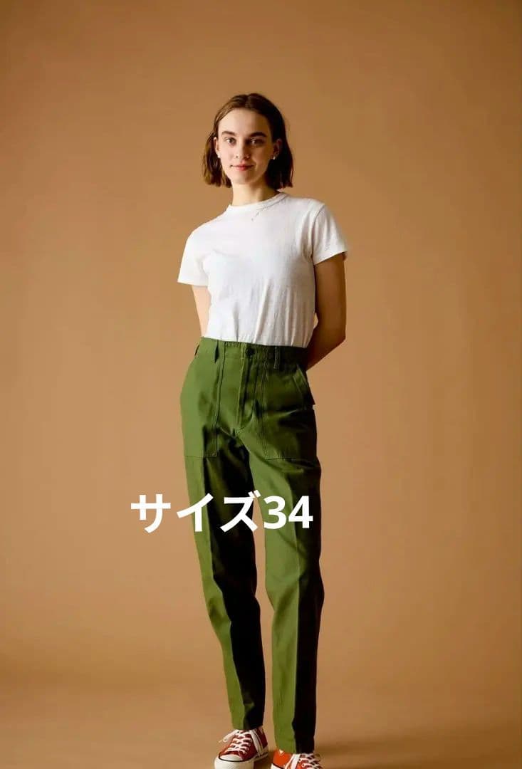 美品 シンゾーン　ベイカーパンツ34