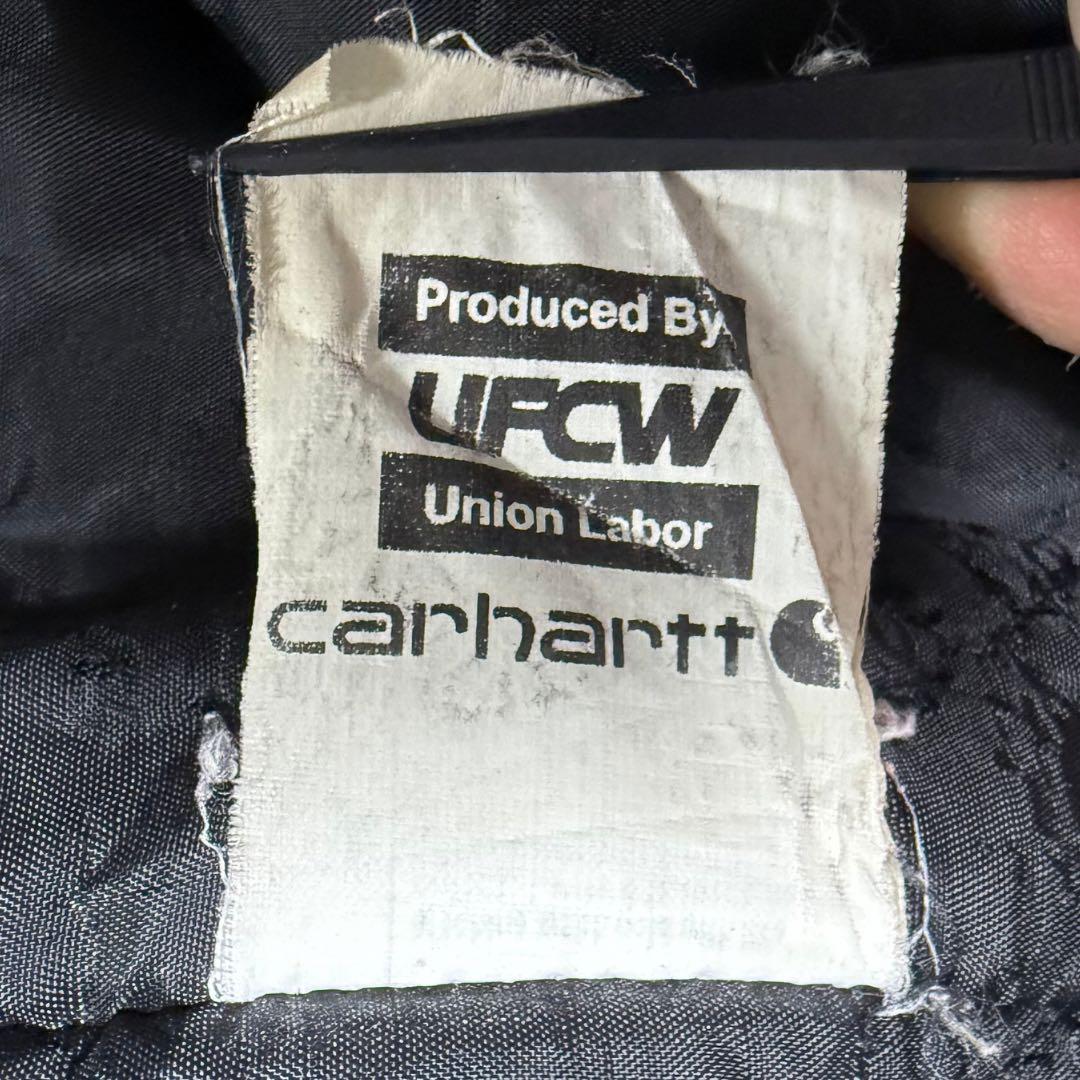 専用Carhartt USA製 トラディショナルコート M 黒 フェード