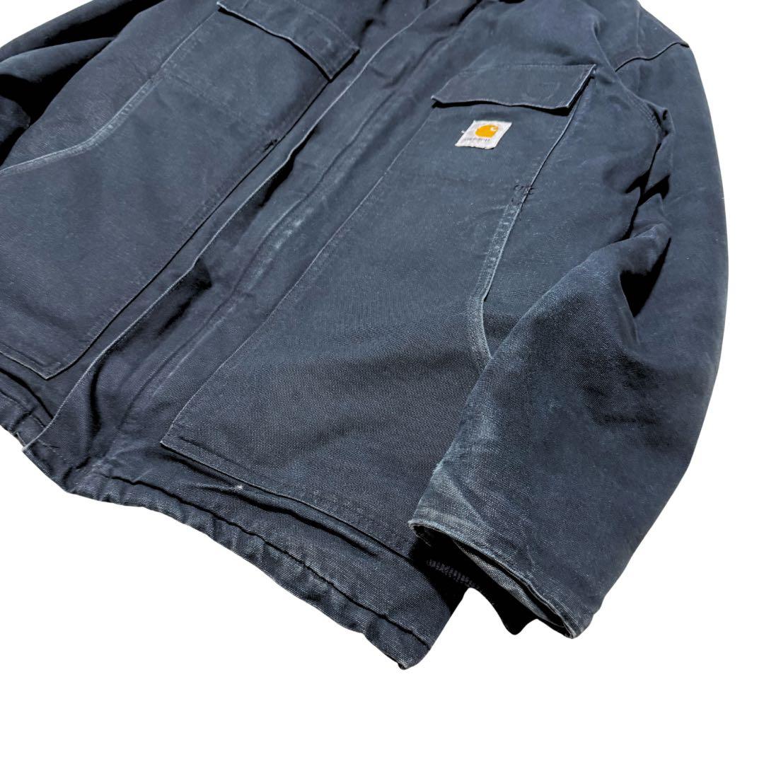 専用Carhartt USA製 トラディショナルコート M 黒 フェード
