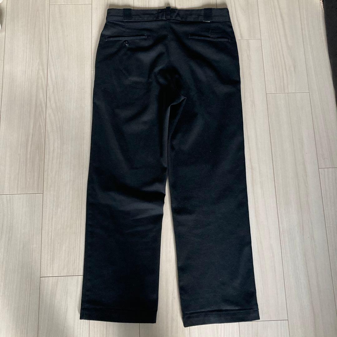 80s 90s dickies 874 usa製 ブラック　チビタグ　黒