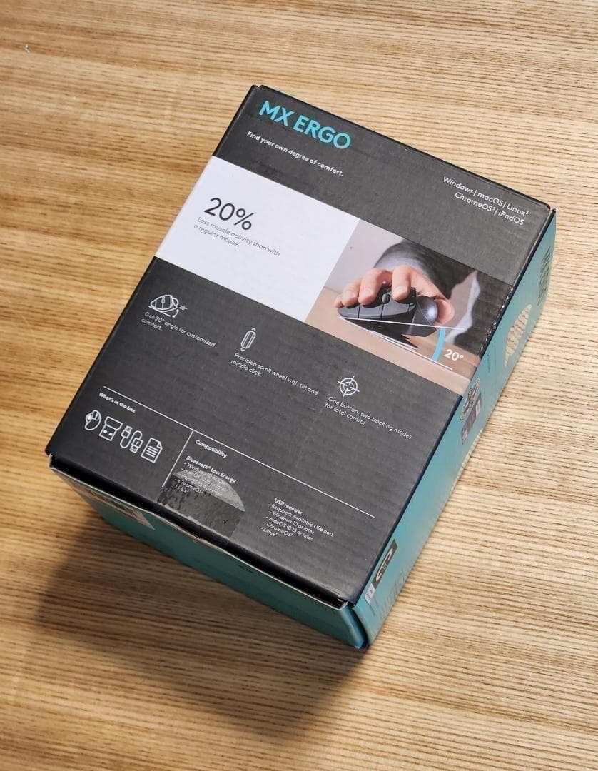 【新品】Logitech MX ERGO ワイヤレス トラックボール