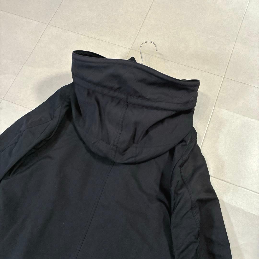 美品 近年 THE RERACS ショートモッズコート ボアライナー付 36 黒