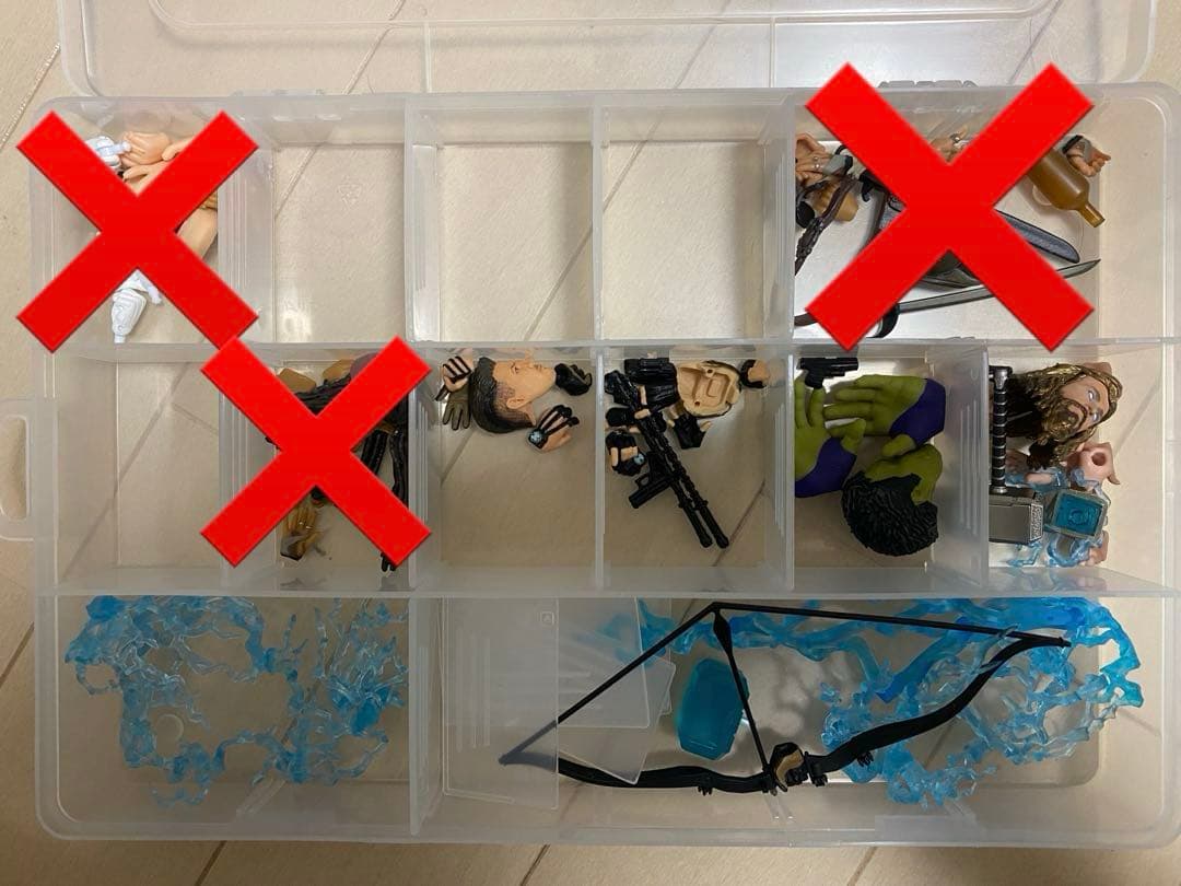 アメコミ フィギュア 4体セット　フィギュアーツ