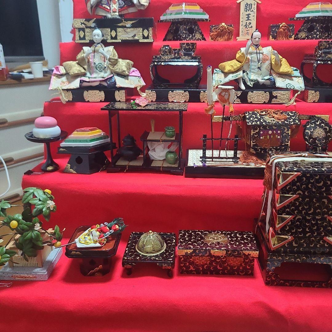 雛人形 竹原文楽 特別作 文化財 昭和41年(1966年) 貴重品 骨董品