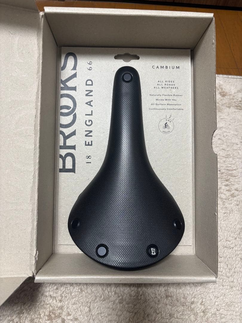 BROOKS Cambium サドル ブラック
